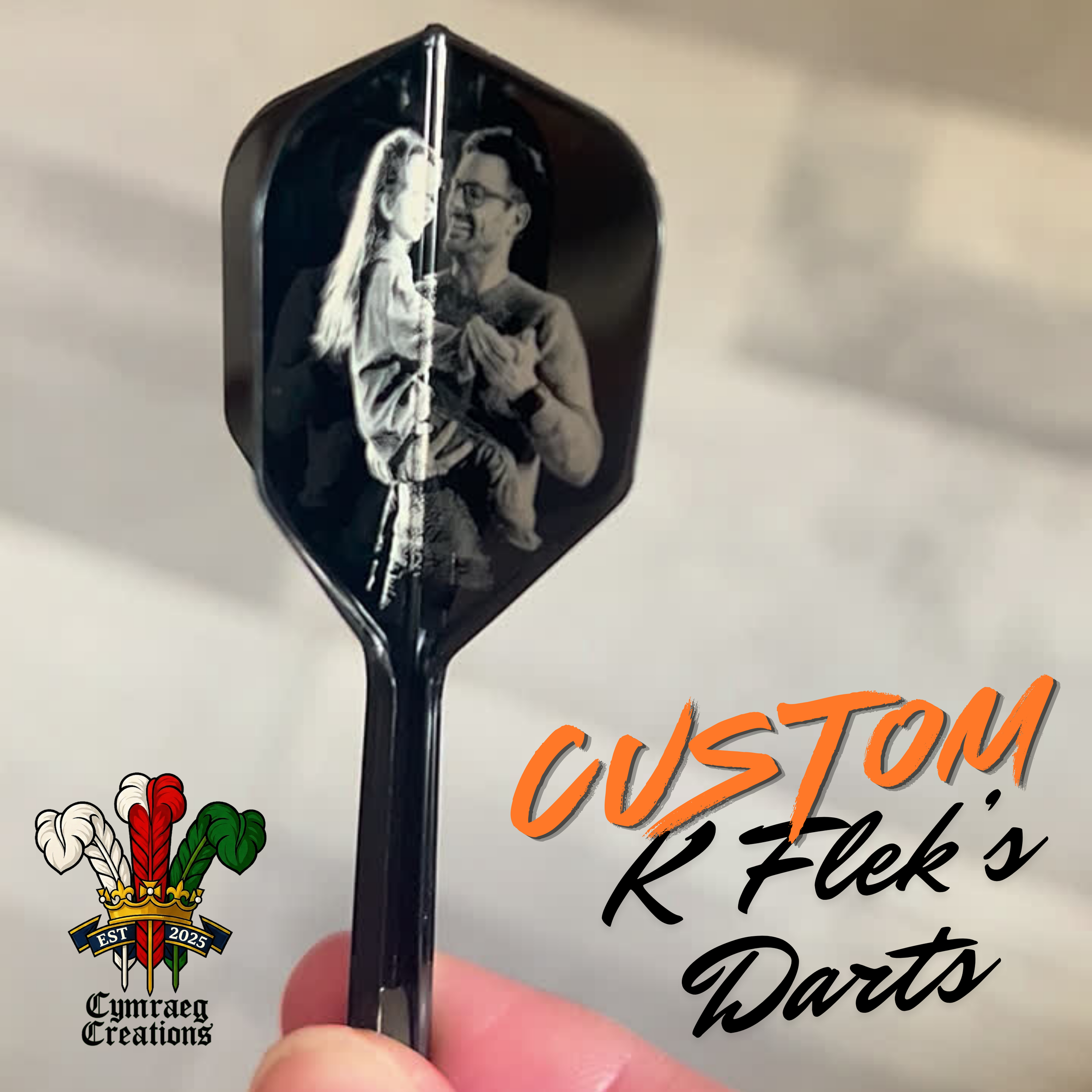 Custom K Flex Dart Flights