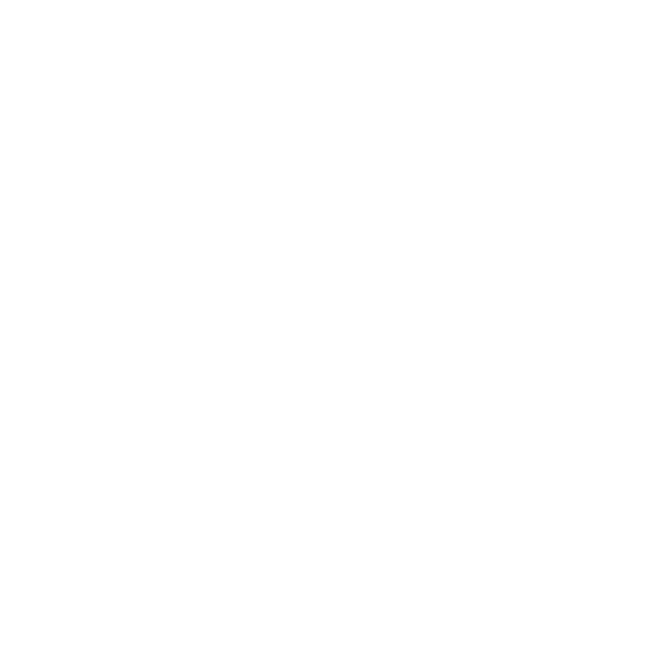 Outline icon of a calendar with a calendar page behind it, all in white on a black background.