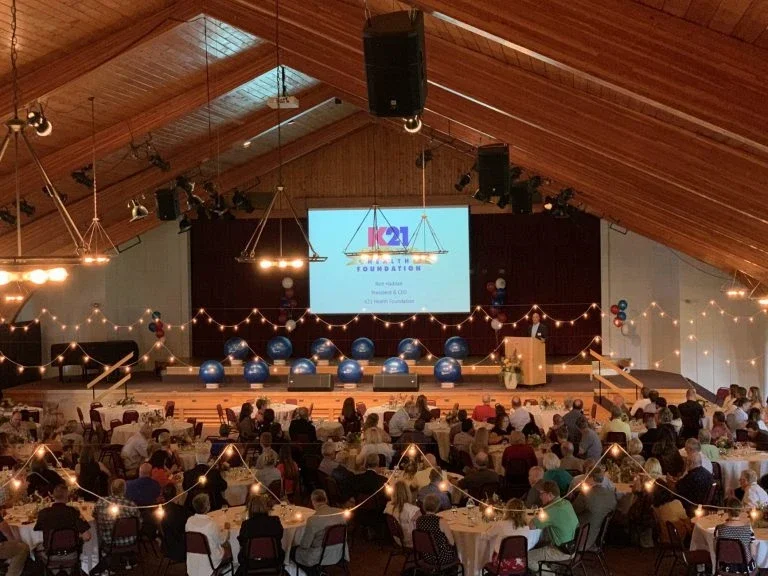 Wide event photo from K21's 20th anniversary event