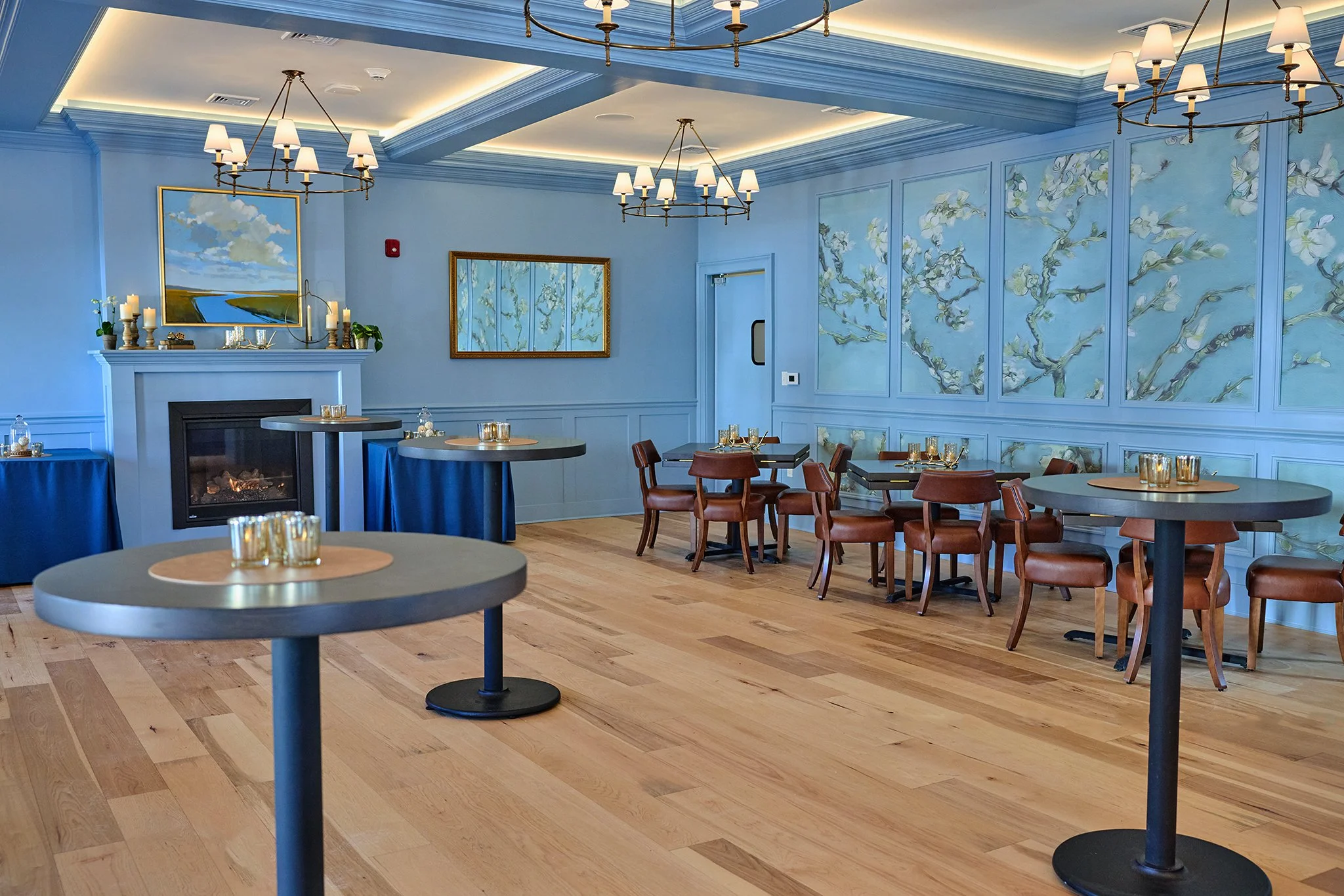 The Blue Room Cocktail Party Layout