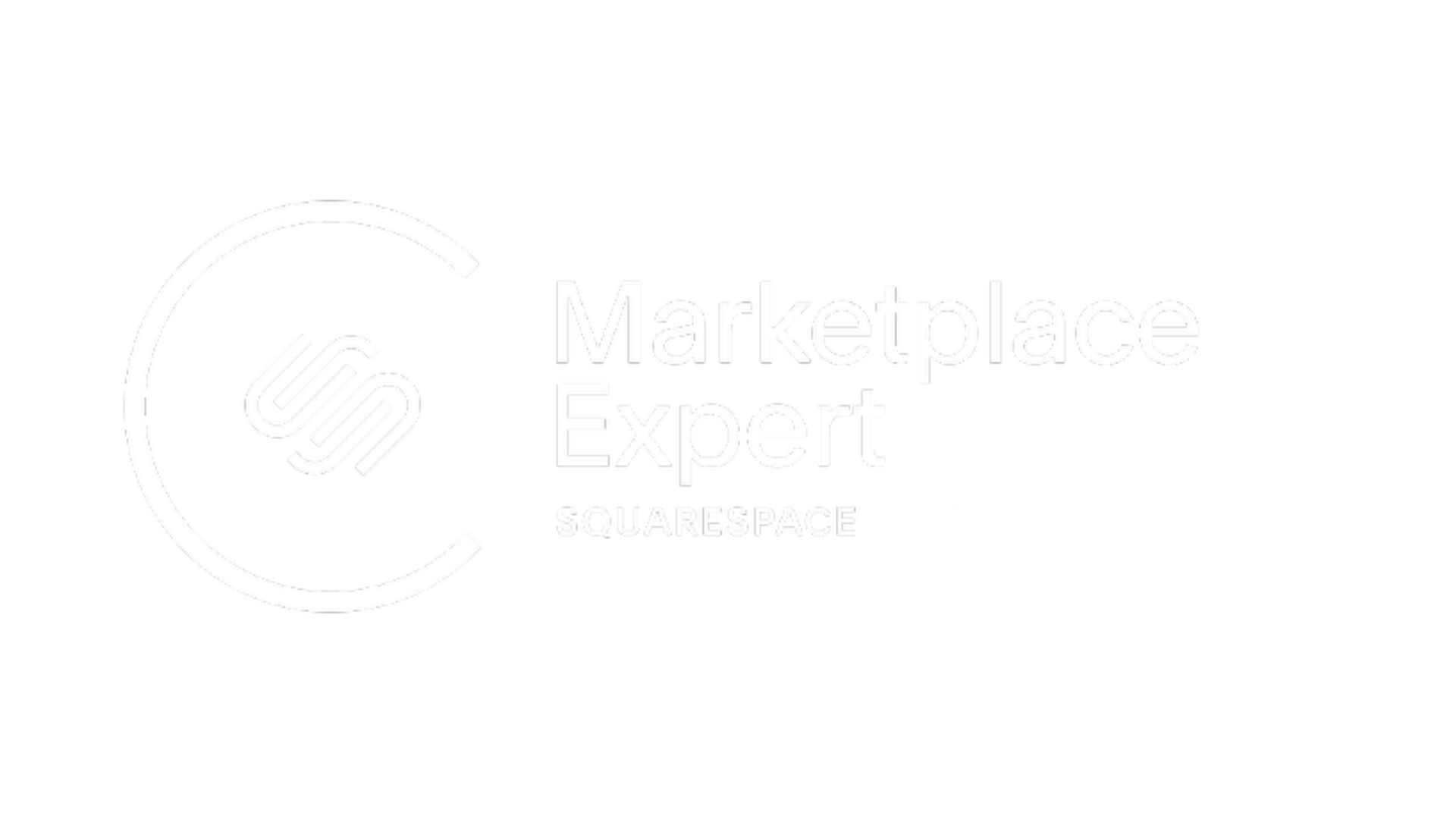Logo for Marketplace Expert Squarespace, featuring a stylized letter 'C' with a handshake icon inside.