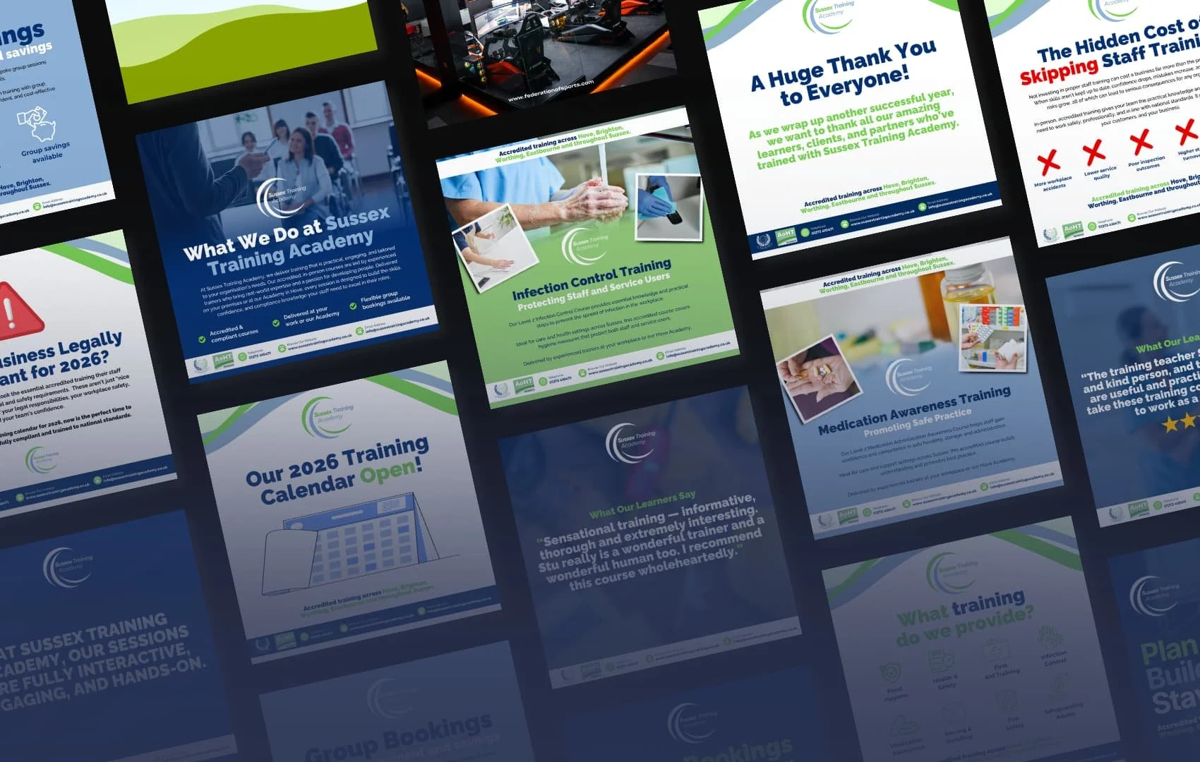 Sussex Training Academy - Social Media