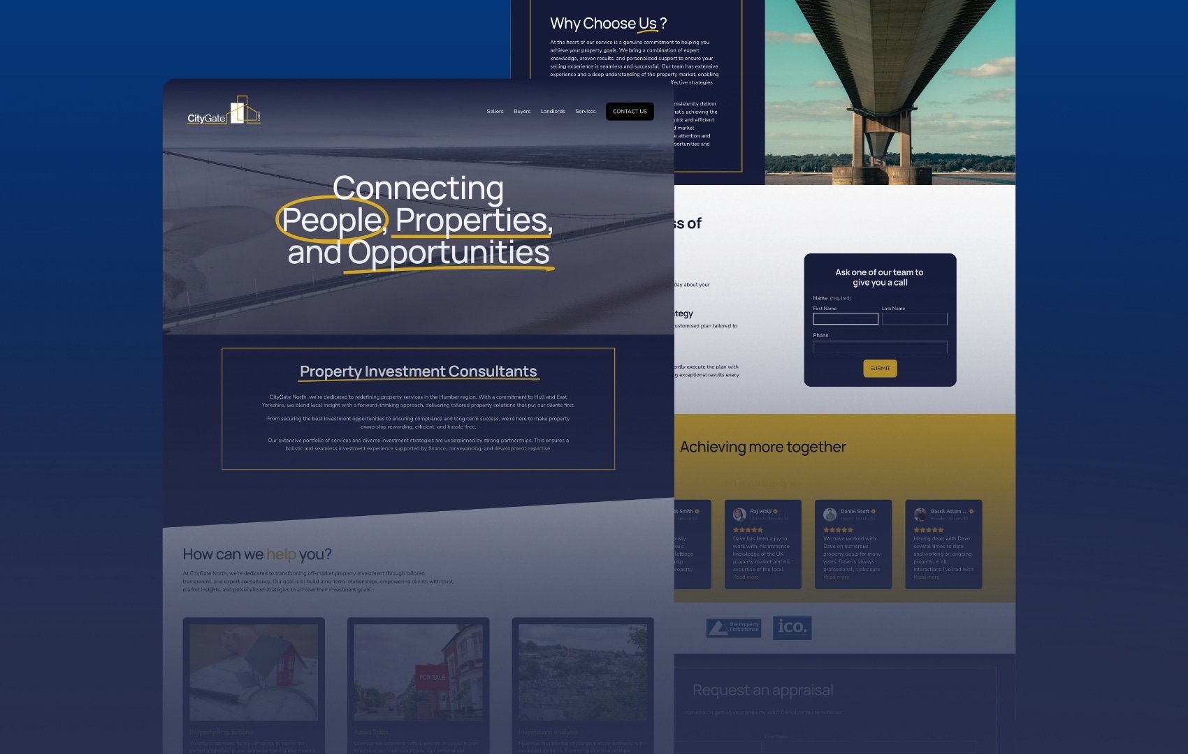 CityGate North - Website Design
