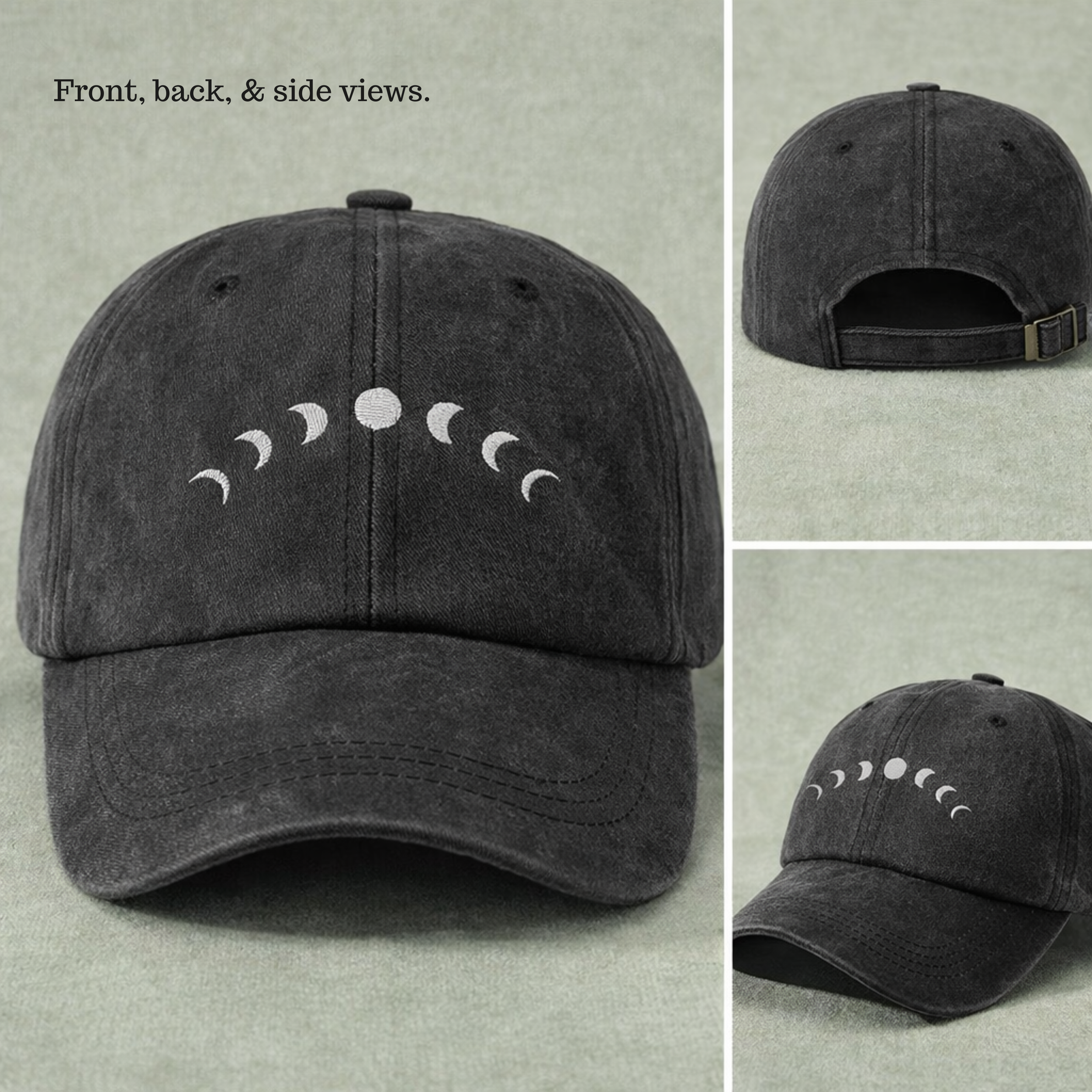 cap moon front back side with text on sage.png