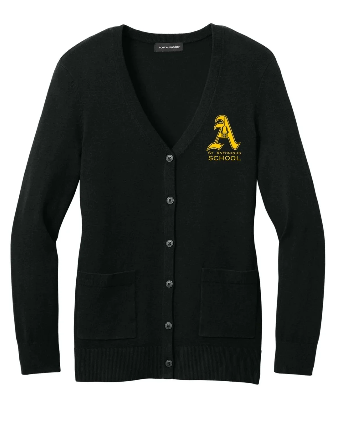 Uniform Black Cardigan Sweater.jpg