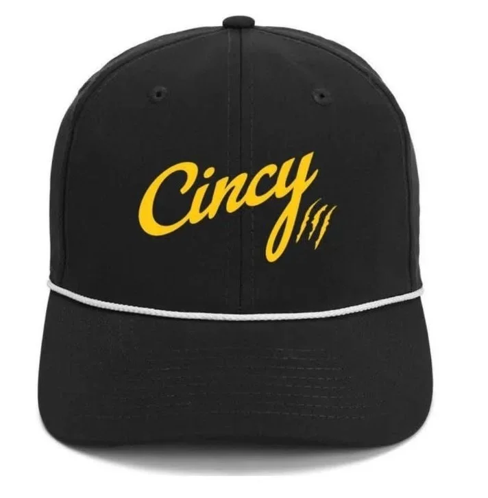 Black Cincy Hat
