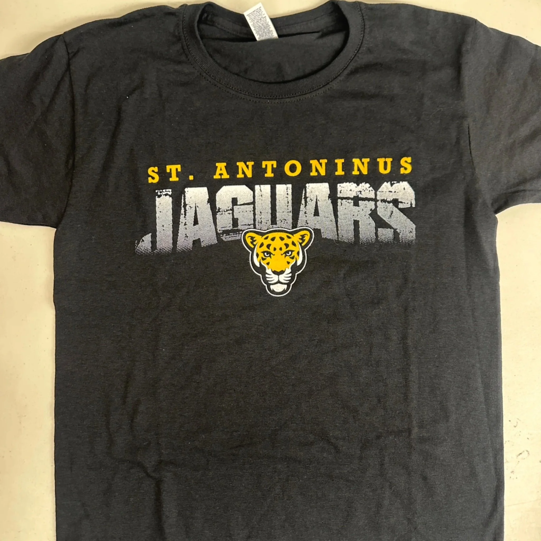 Black St Antoninus Jaguars T-Shirt