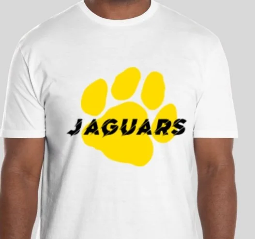 White Paw Print T-Shirt
