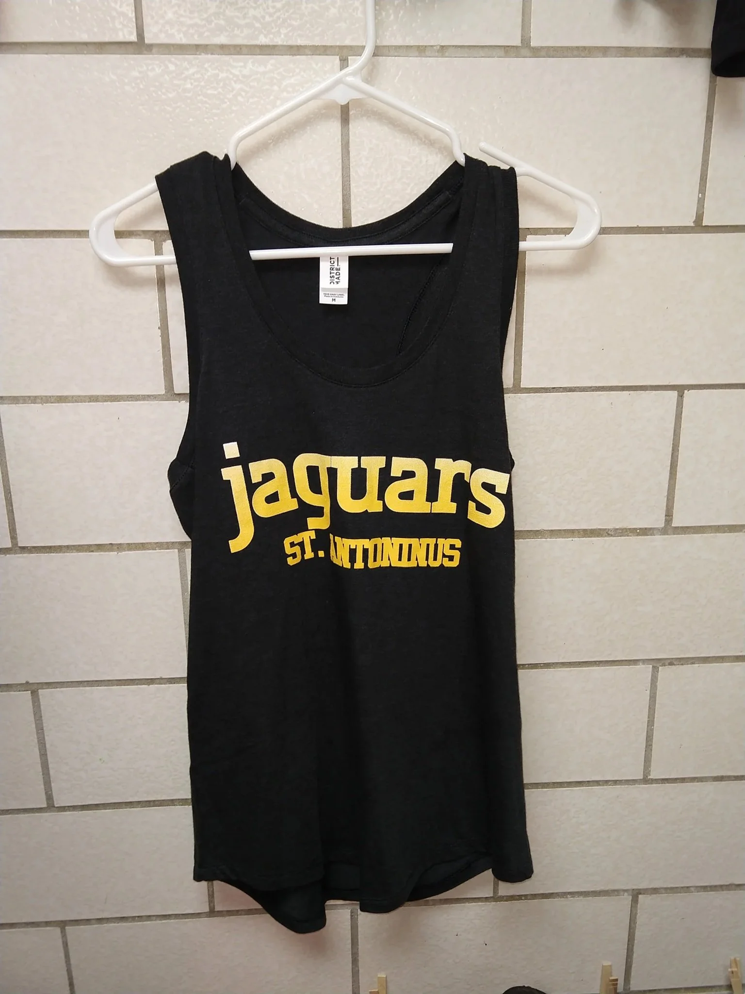 Ladies Tank Top Black Frost