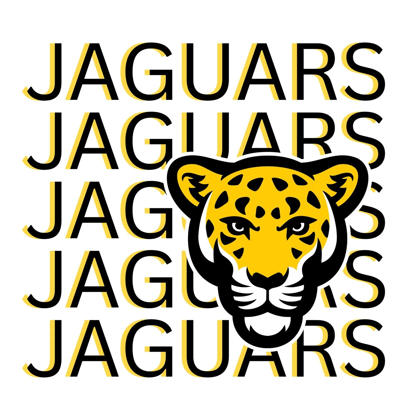 Jaguar Stacked Design T-Shirt.jpg