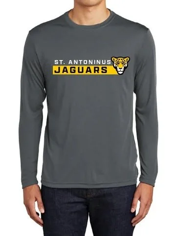 Charcoal Long Sleeve Shirt - Dri-Fit