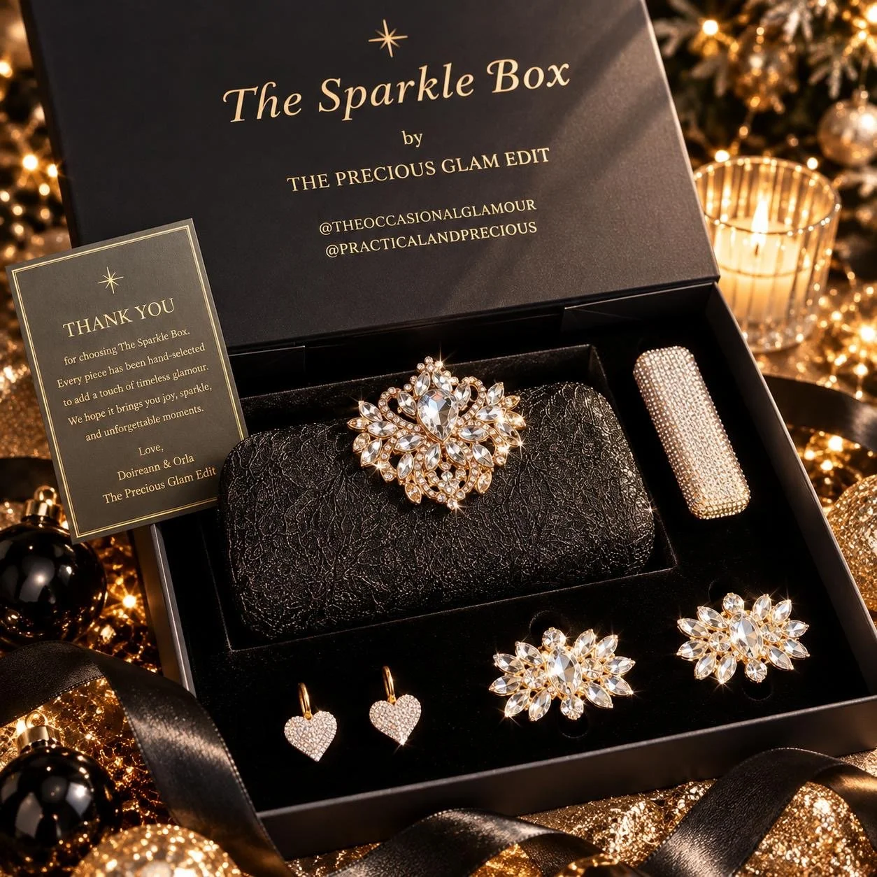 The Sparkle Box - Black