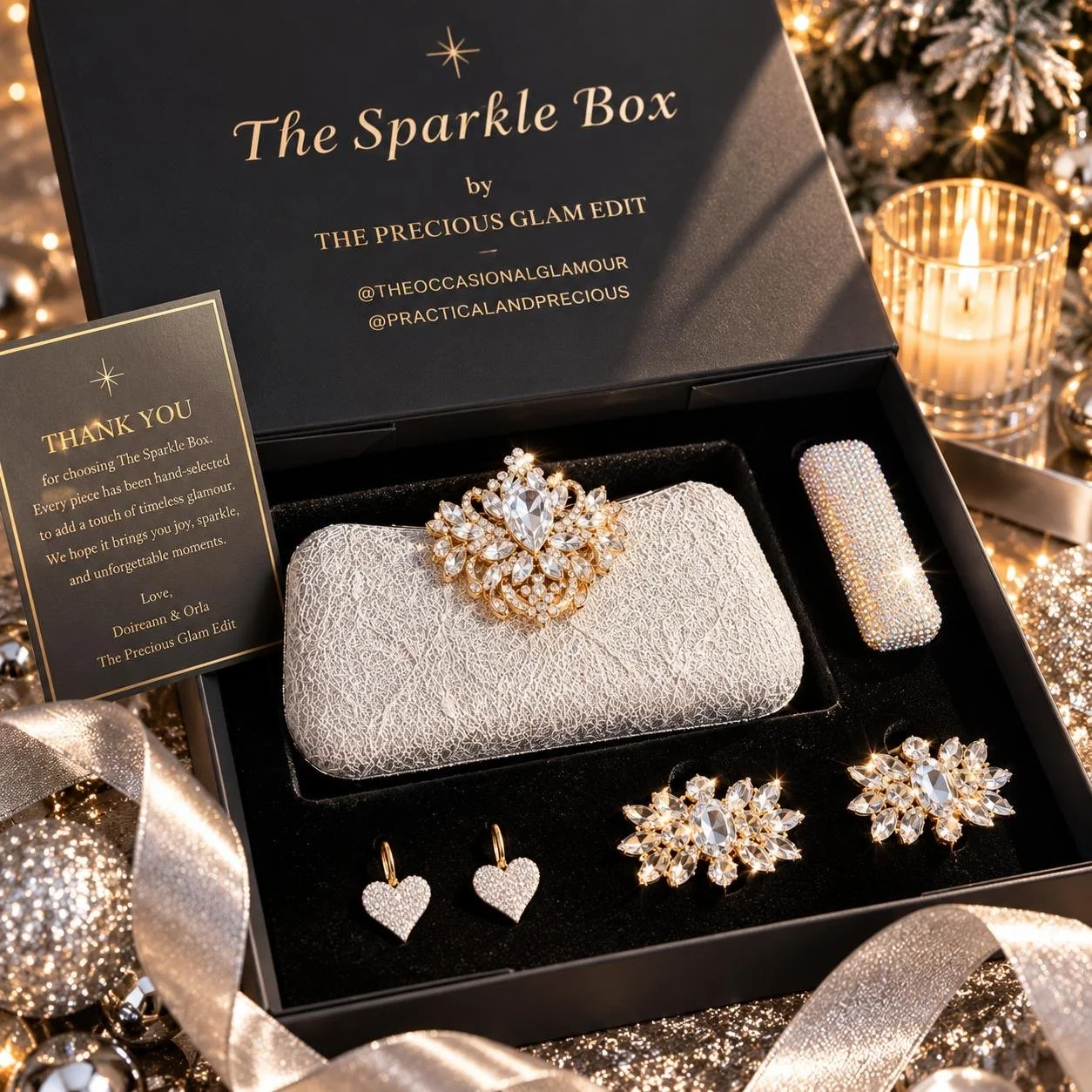 The Sparkle Box - Silver