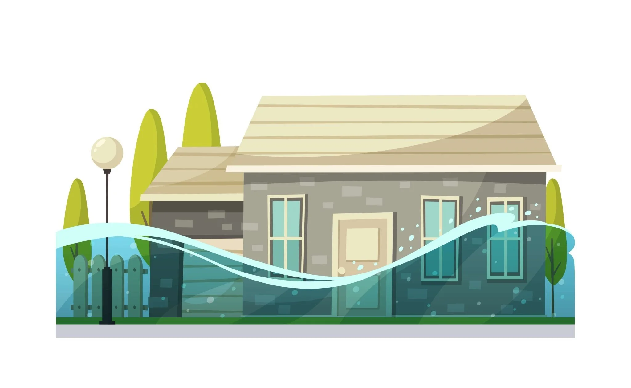 Is Your Neighbors New Landscaping Project Flooding Your House?