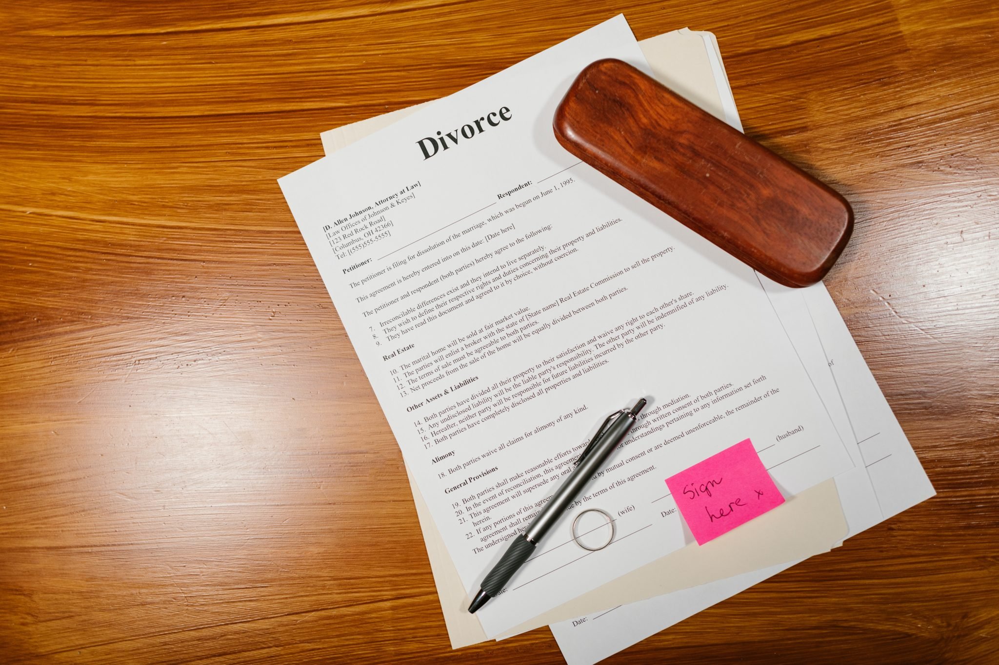 Divorce as a Non-U.S. Citizen