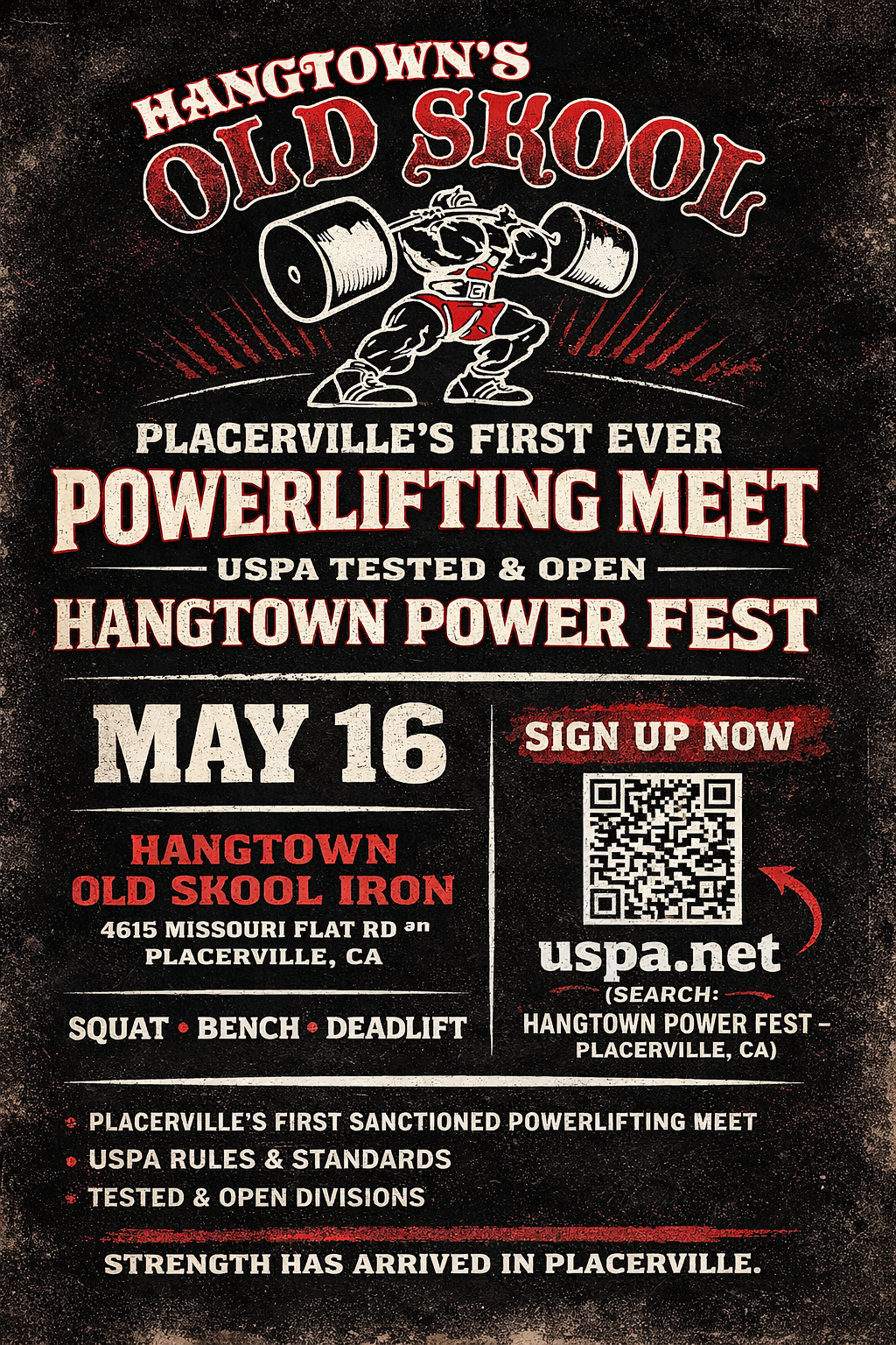 Placervile's First Ever Powerlifting Meet