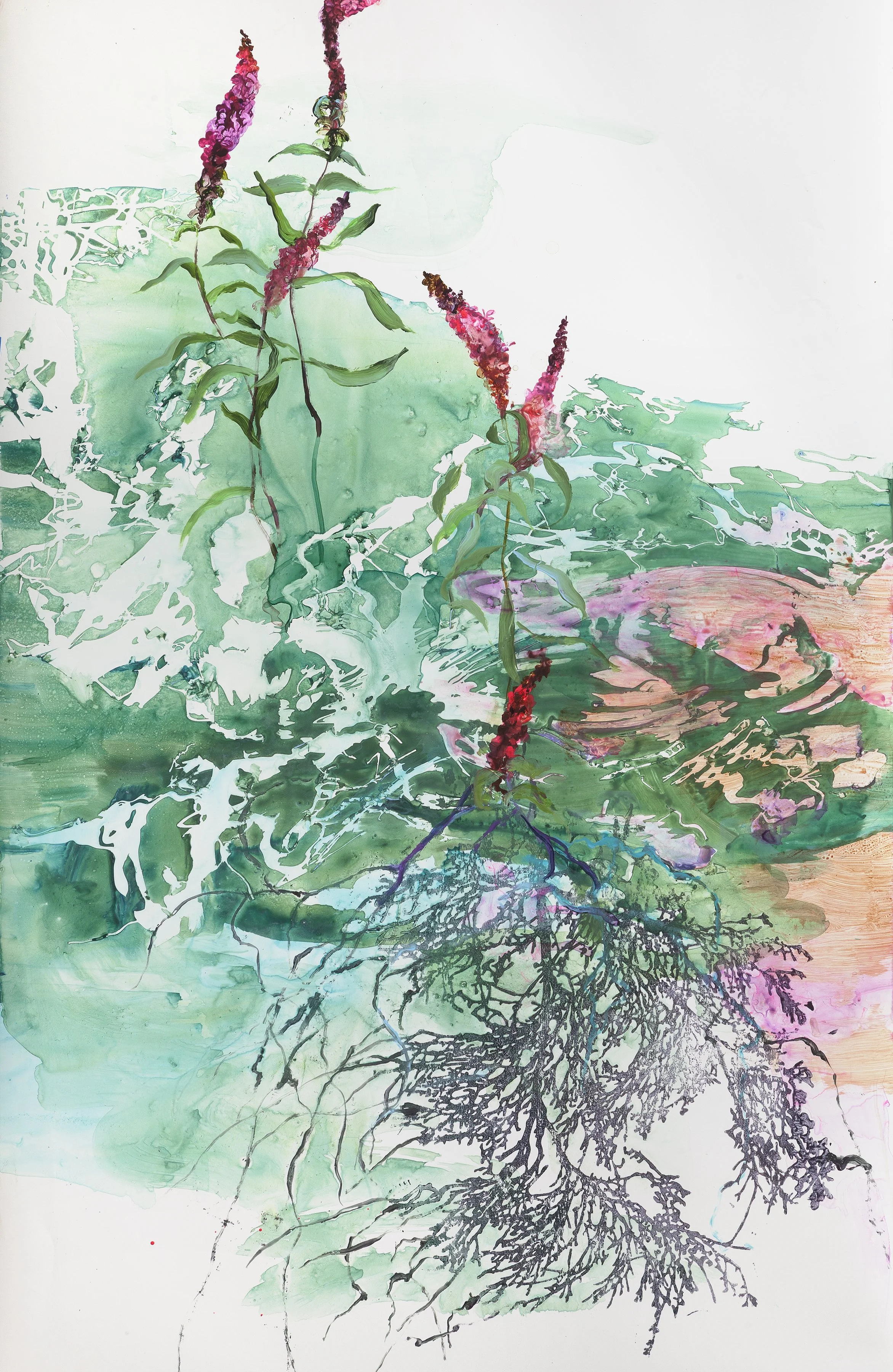 'Strife 50%22x 33%22 acrylic on yupo.jpg