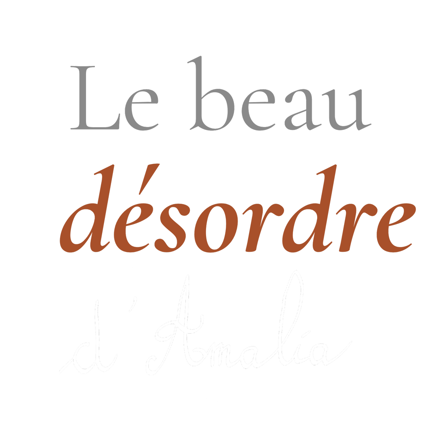Le beau désordre d'Amalia