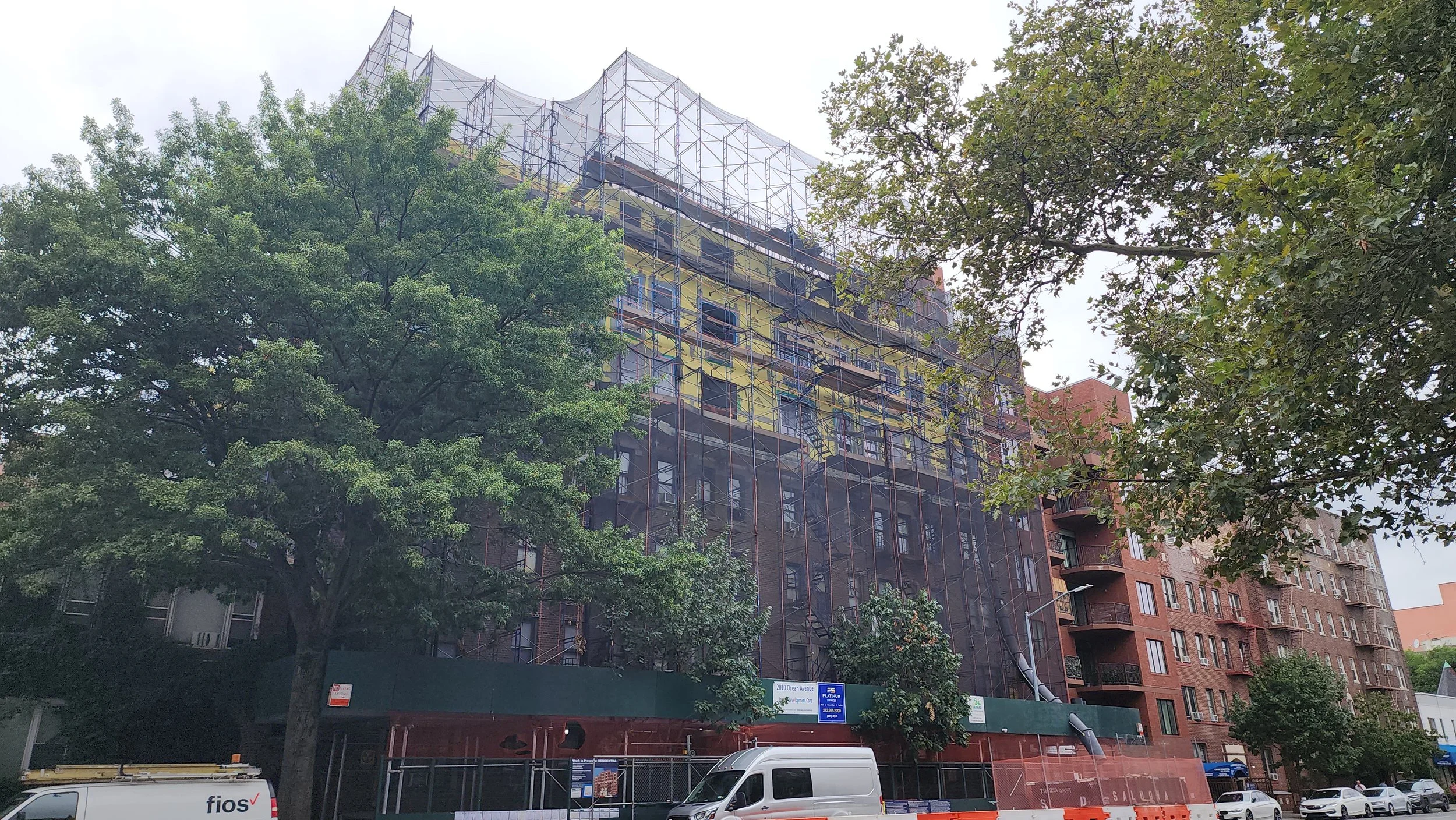 2010 Ocean Ave. Brooklyn– Three-story addition over an existing four-story building