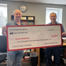 Agent Charitable Fund Awards Grant to Dock Ministries