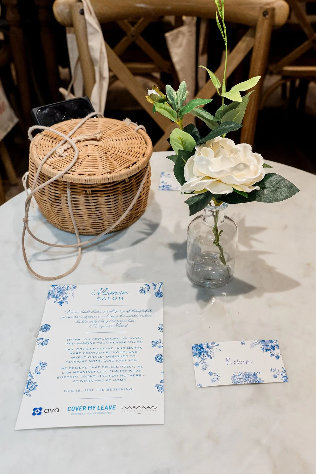 PLACE SETTINGS MAMAN 