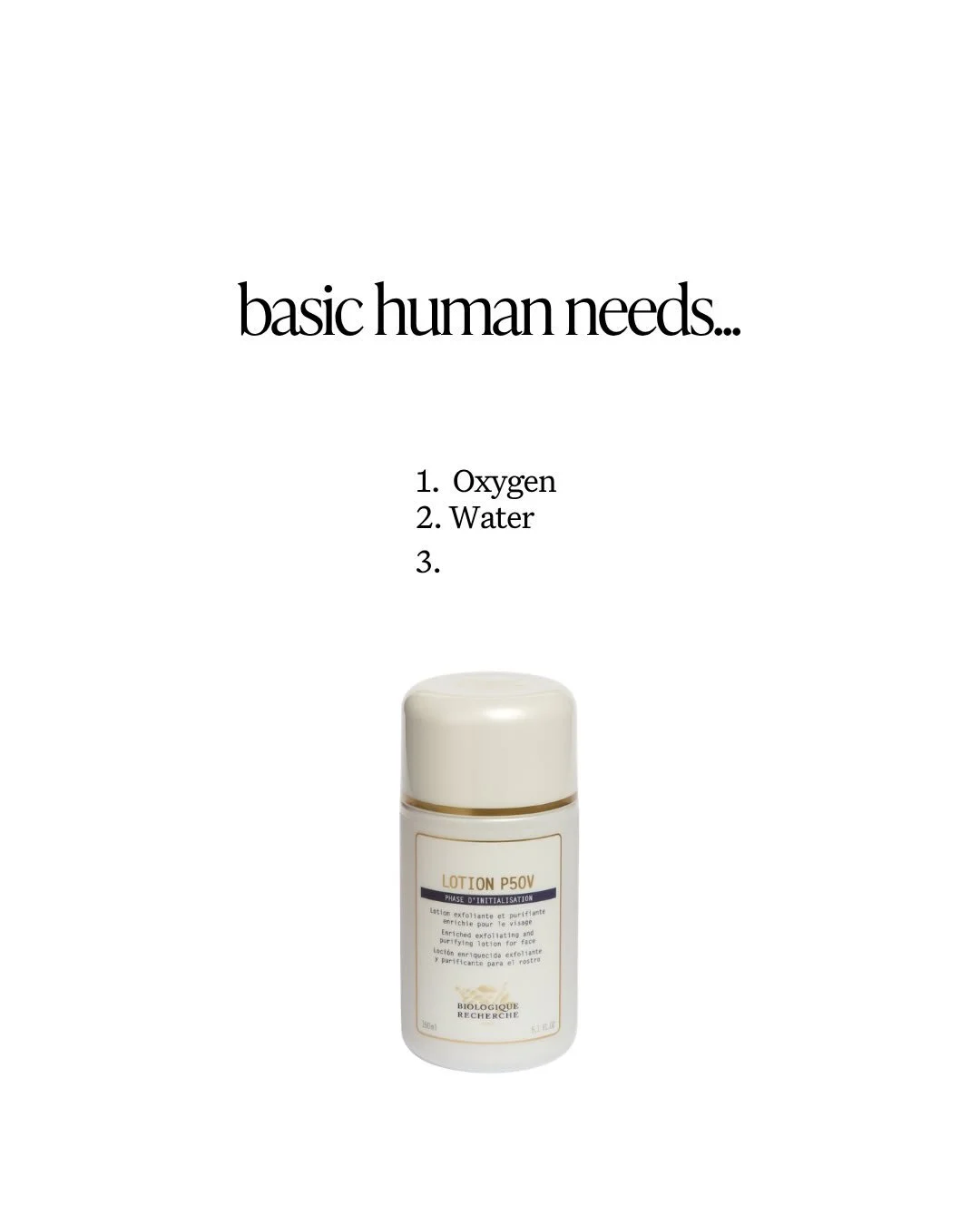 Survival essentials ✨