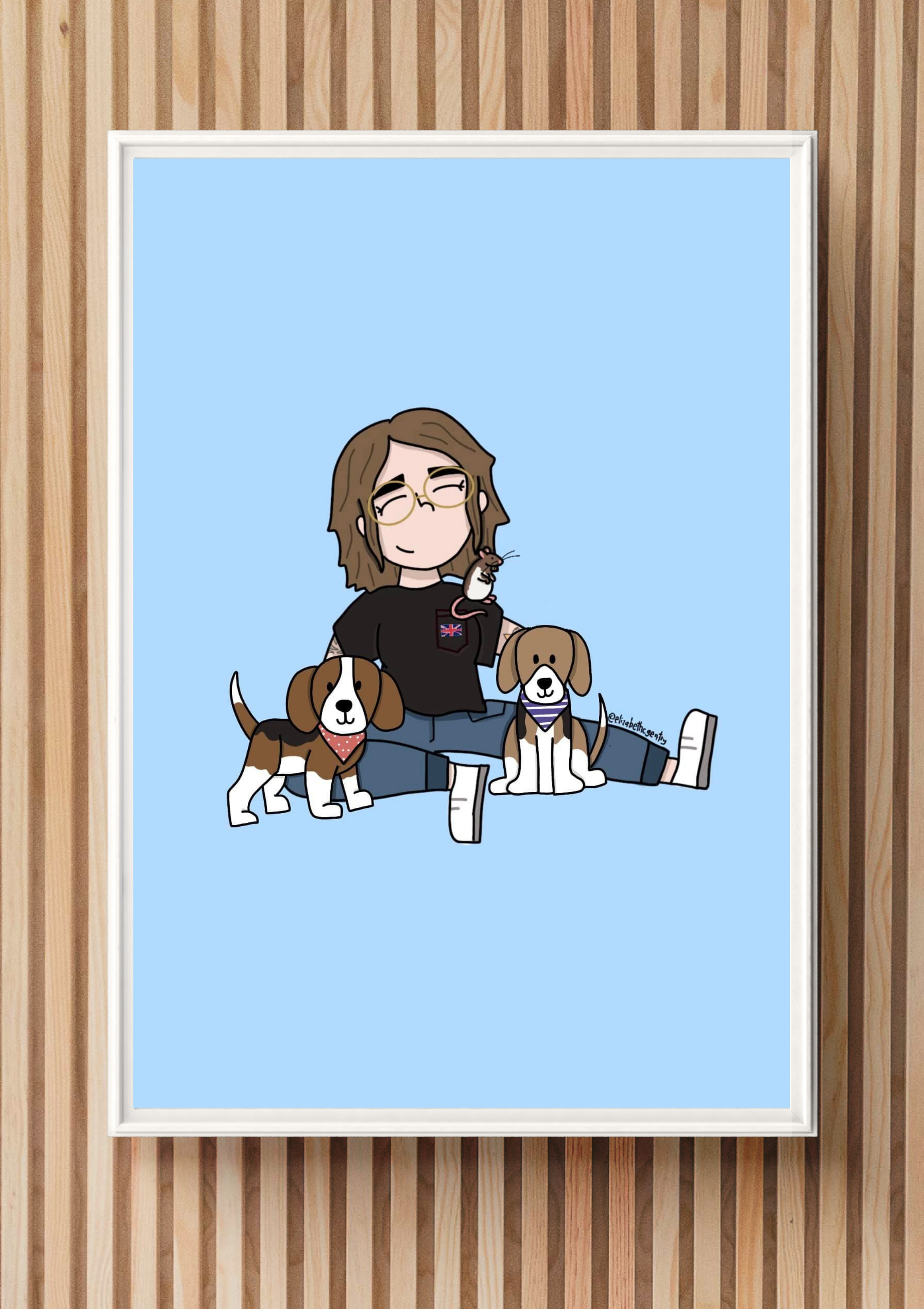 Digital Portrait Add-On: Person or Pet