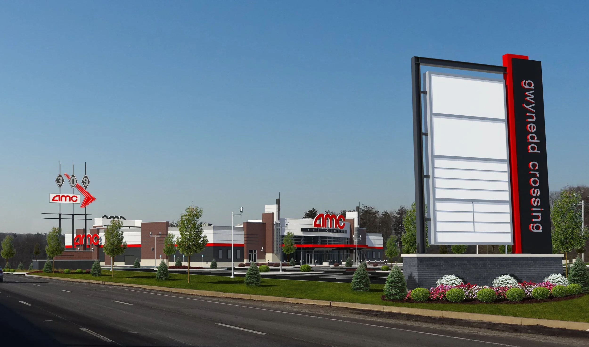 AMC 309 Cinema- Rendering