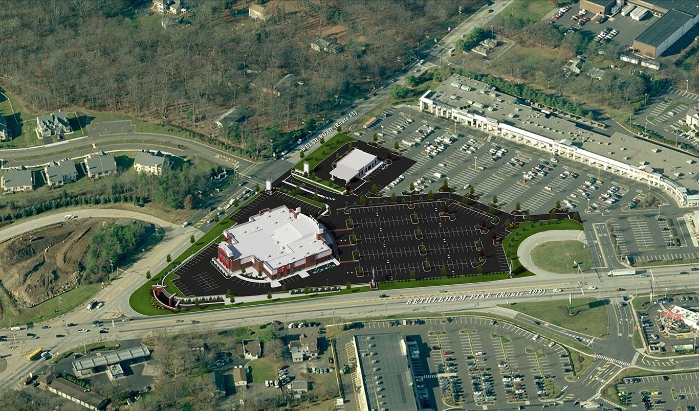 AMC 309 Cinema- Aerial Rendering