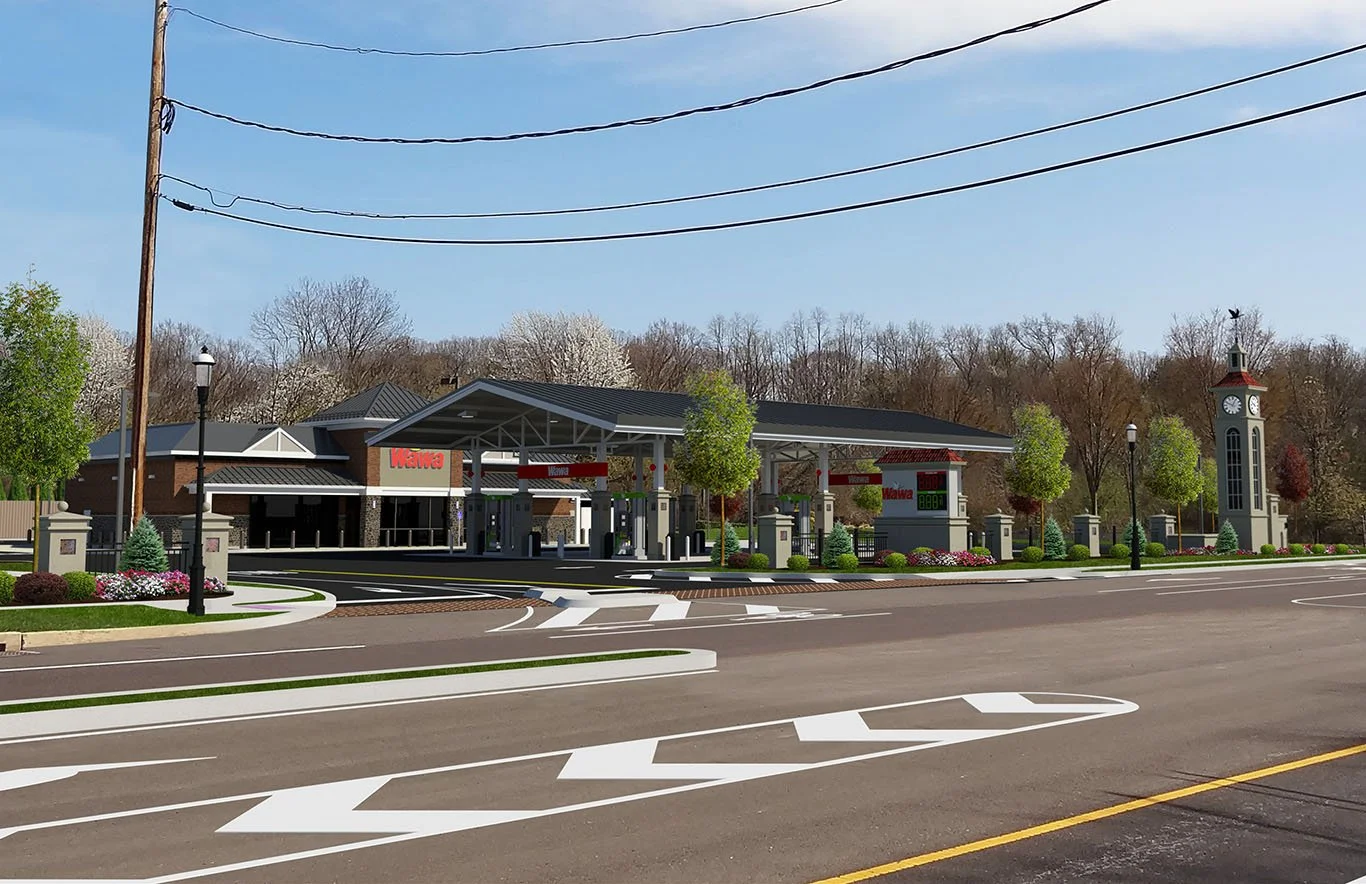 Wawa Doylestown- Rendering