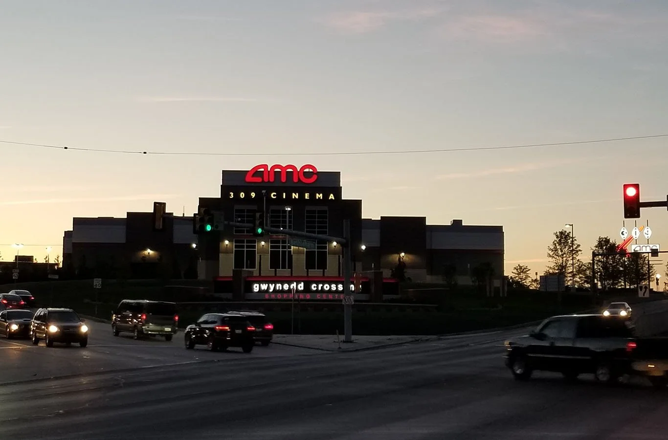 Gwynedd Crossing- Intersection Sign