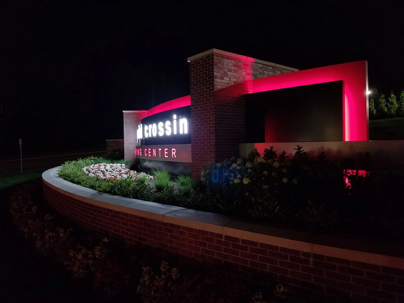 Gwynedd Crossing- Intersection Sign