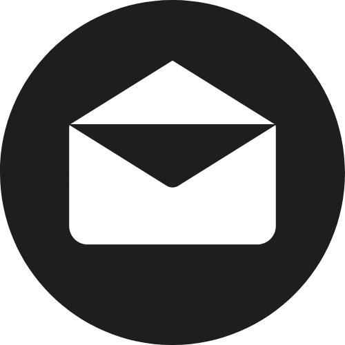 Icon of an envelope representing email or messaging.