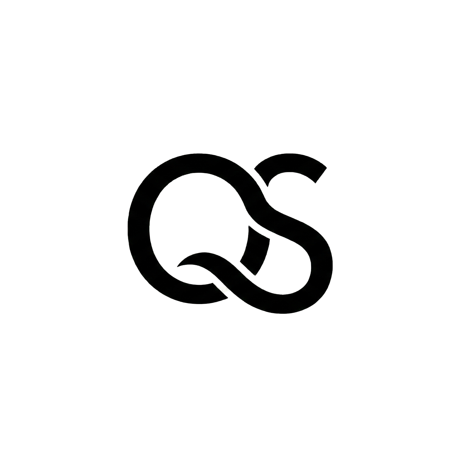 Black chain link icon on a white background.