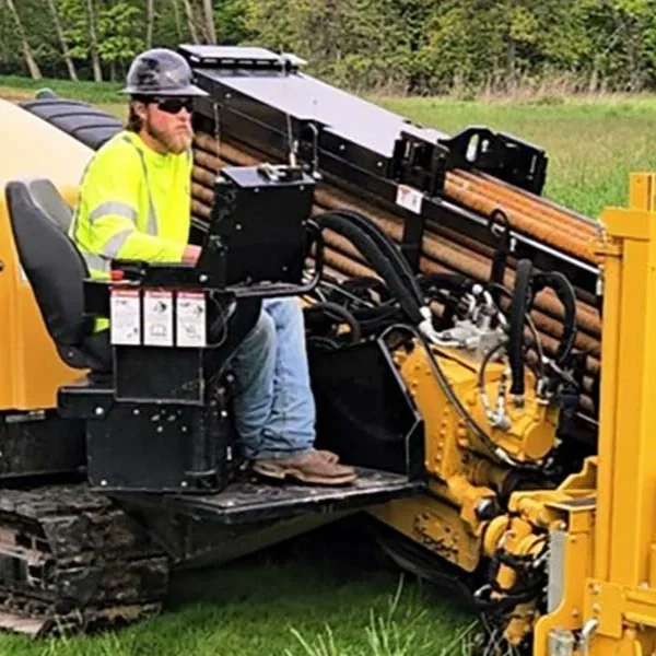 Redbird employee using company owned equipment
