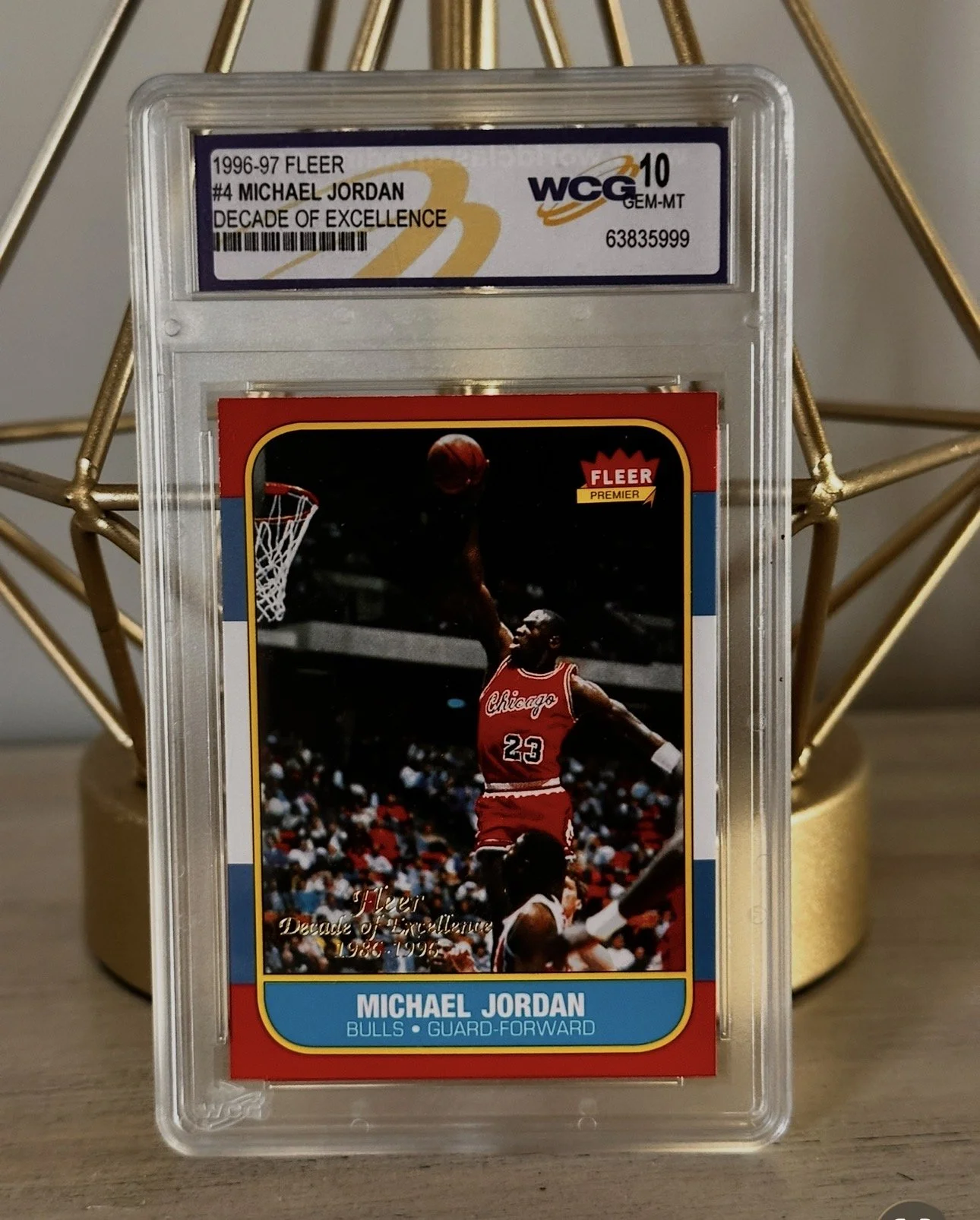 Michael Jordan Trading Card-1996-1997