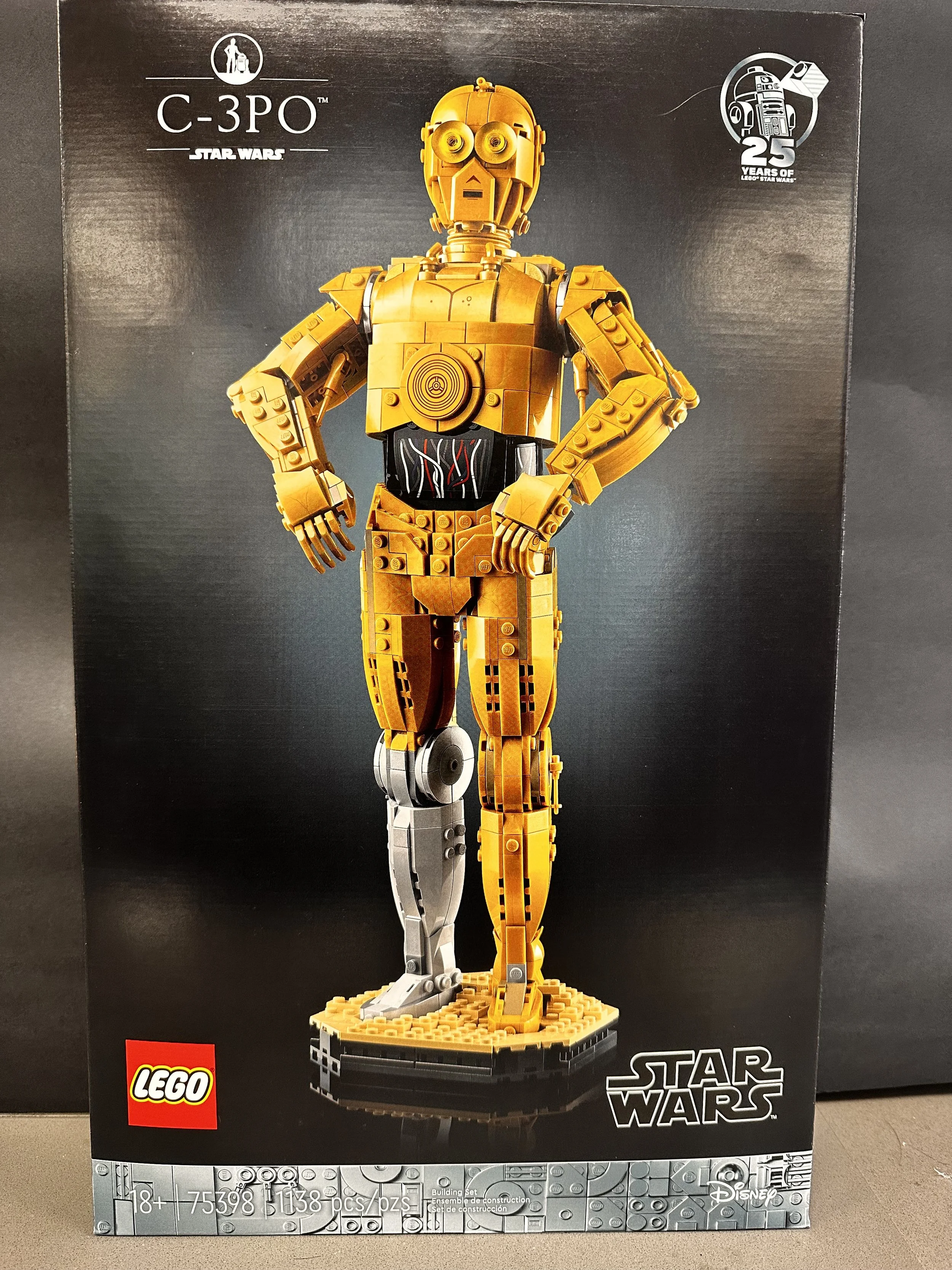 Star Wars Lego- C-3PO 25th Anniversary