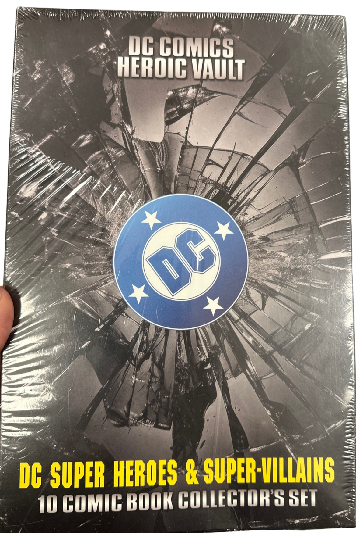 DC Super Heroes & Super-Villains 10 Comic Book Collector's Set