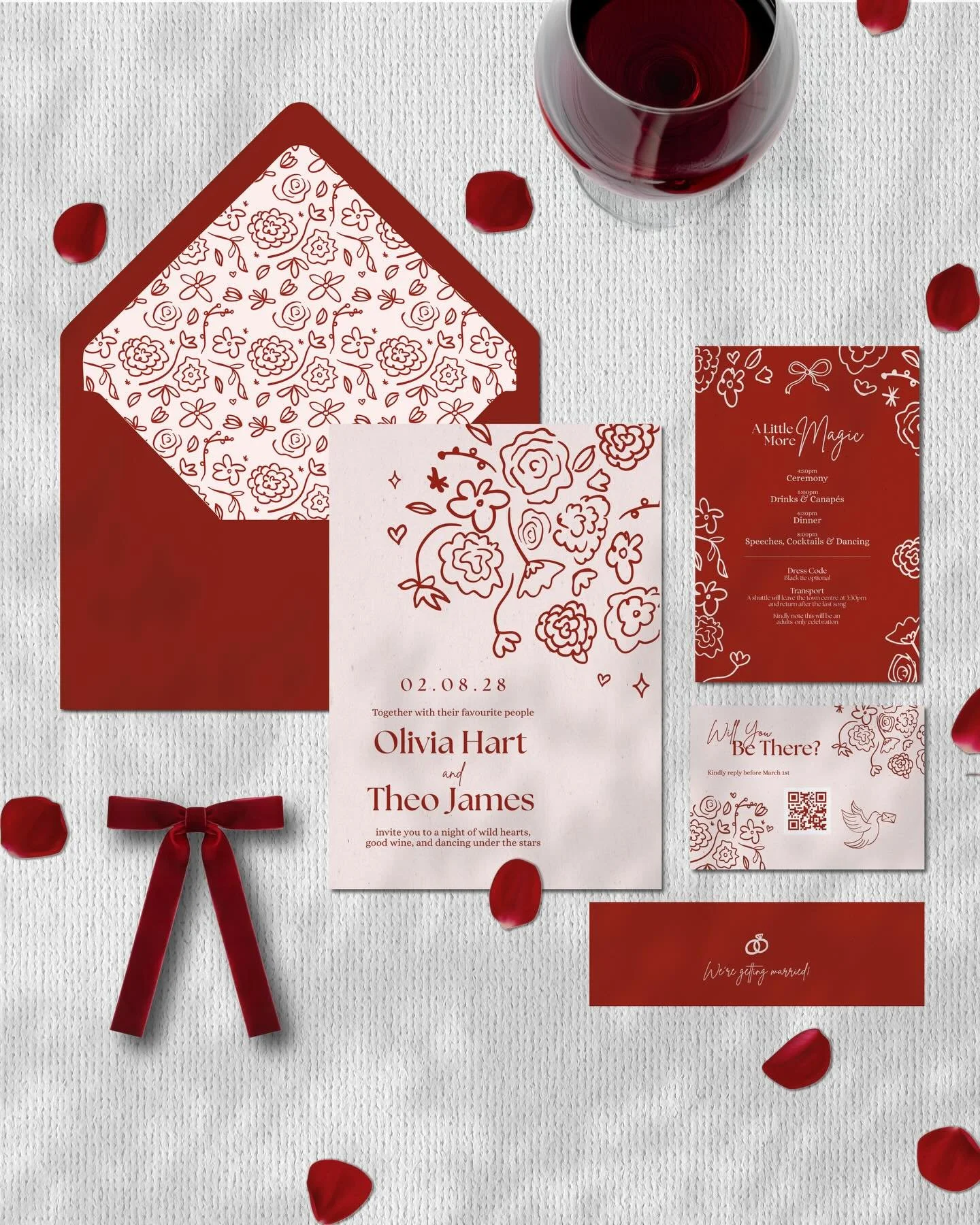 After sitting on this idea for years, I&rsquo;m finally doing it&hellip; my Etsy shop is launching. ❤️

This wedding suite is one of the very first designs to be part of it, and honestly it feels so special to finally share it. Inspired by wild heart