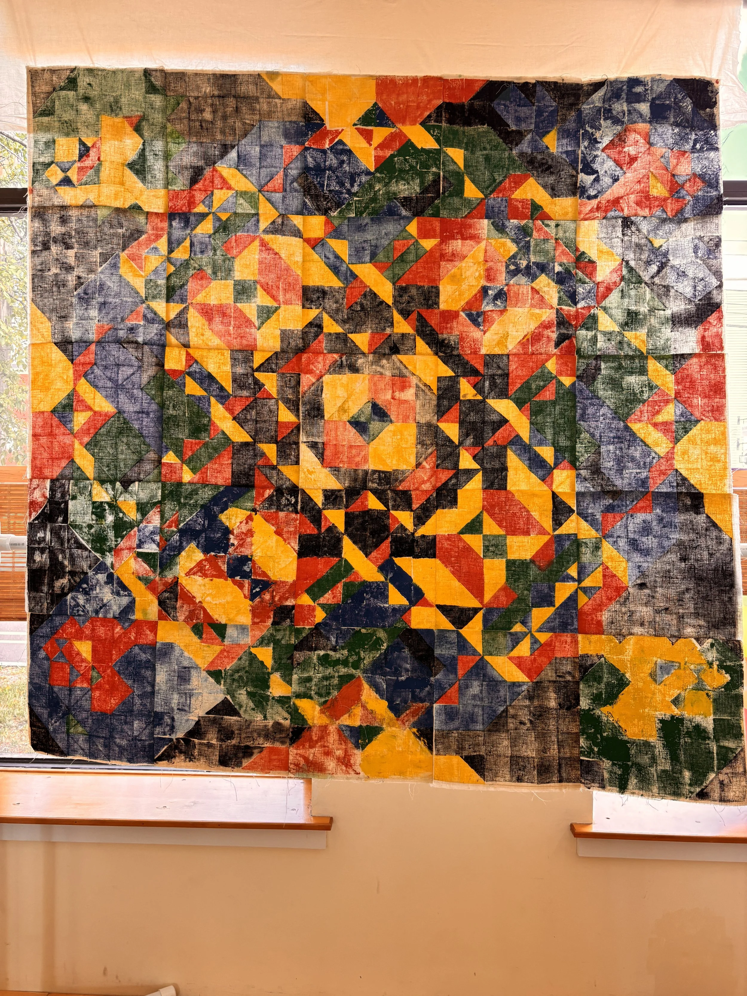 Arm in Arm quilt top