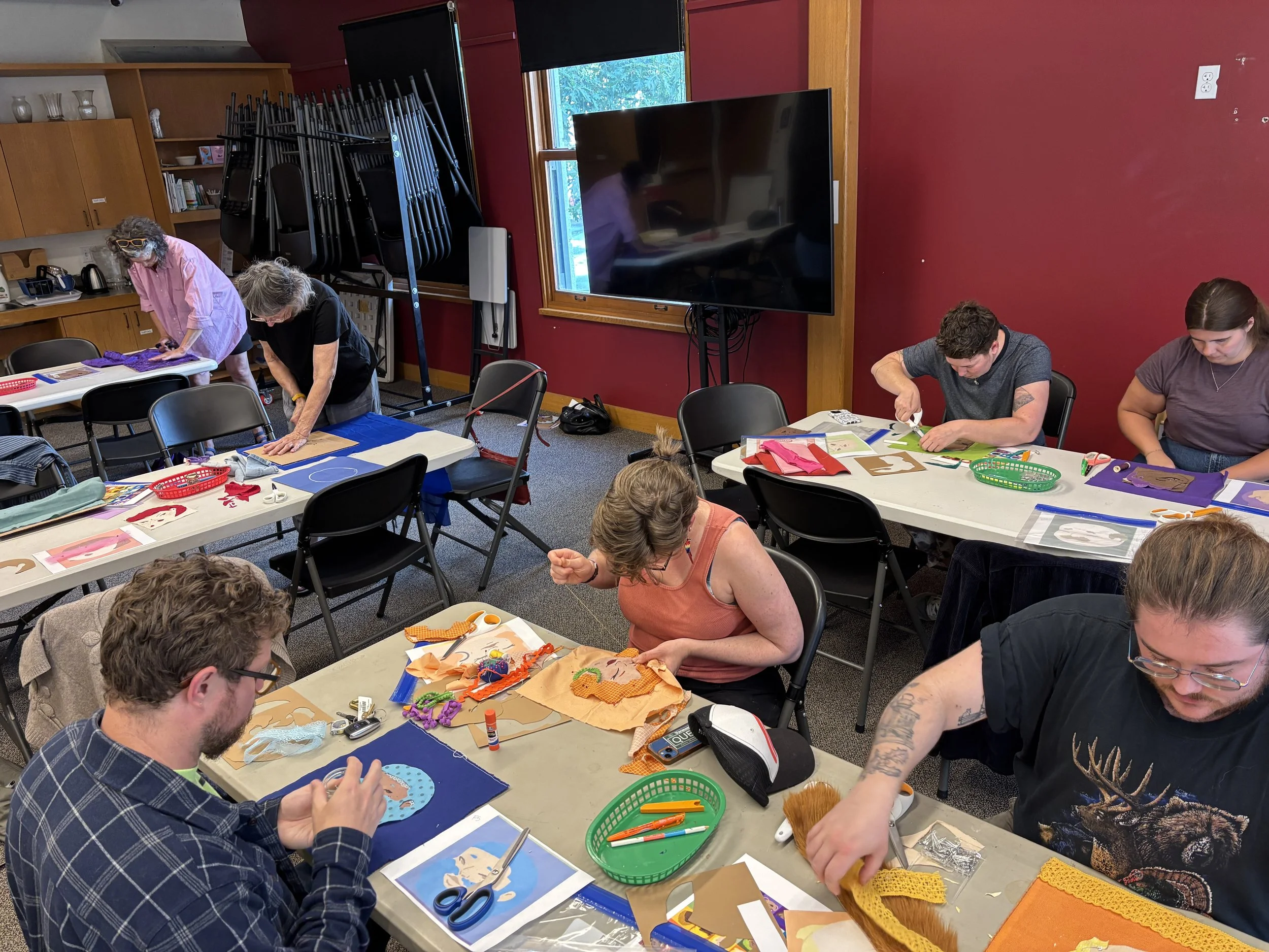 Creating faces for a quilt