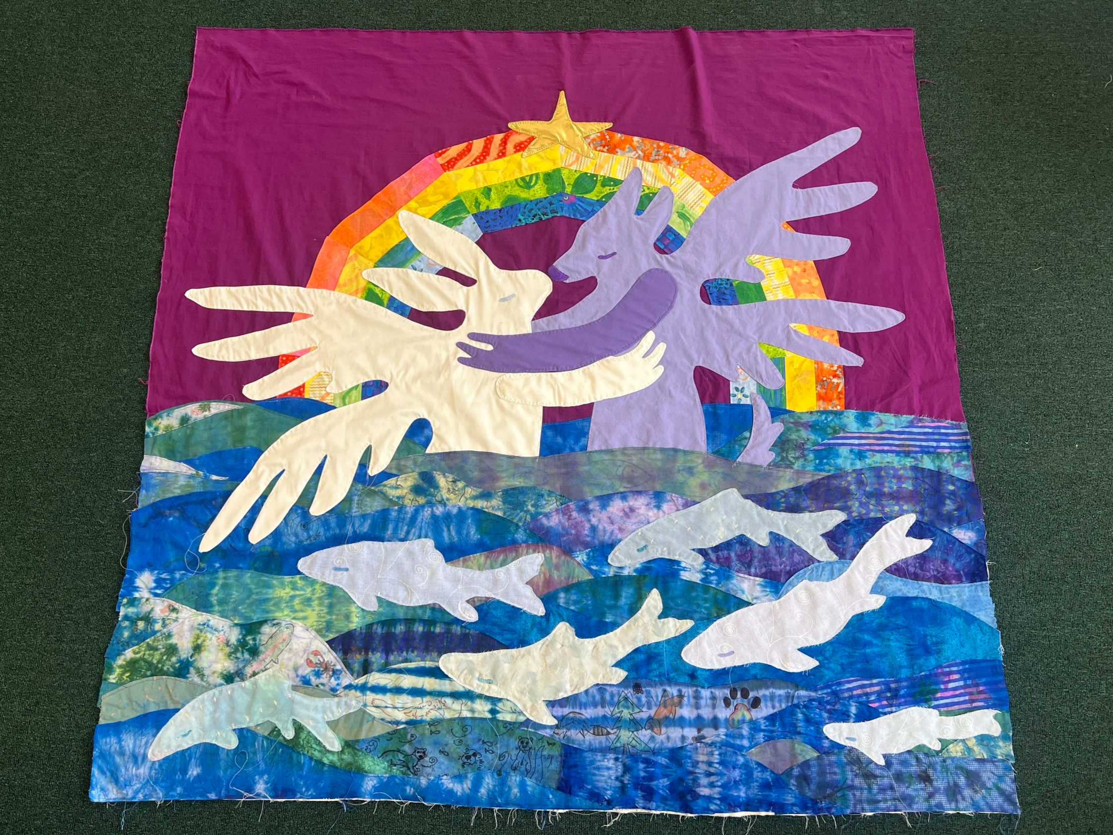 Charlie's quilt top