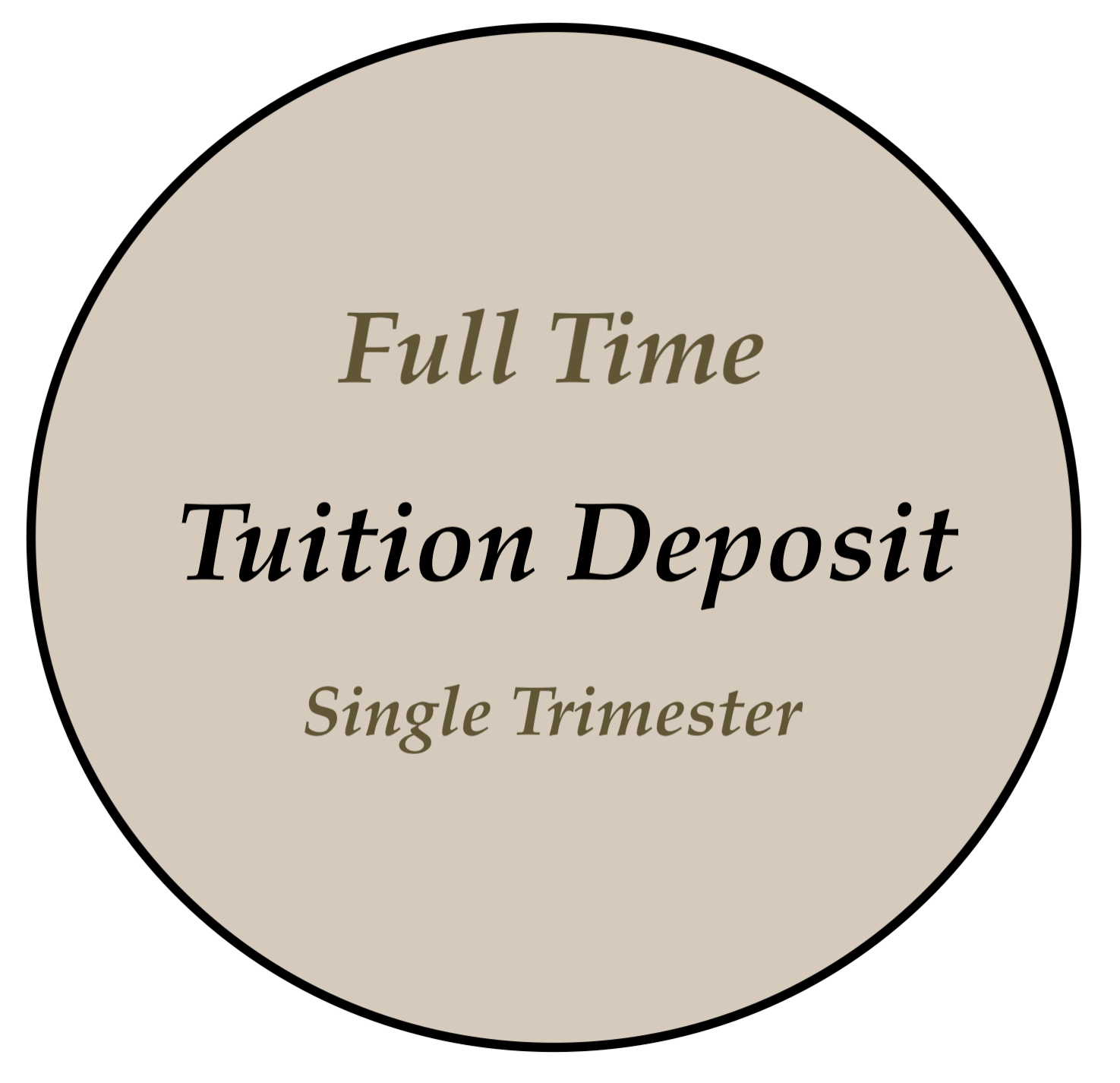Full Time Tuition (Deposit)