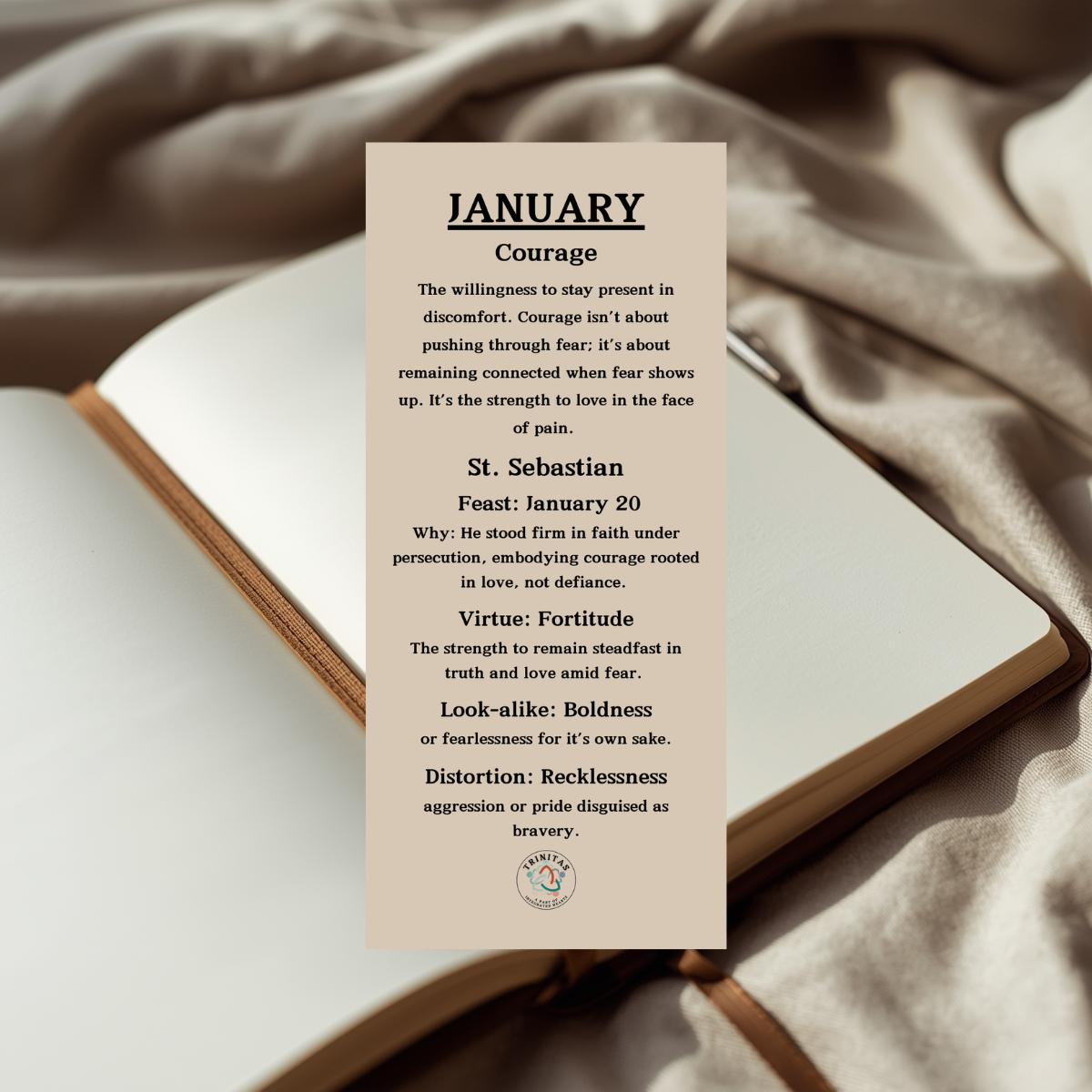 2025 Catholic IFS Monthly Reflection Cards