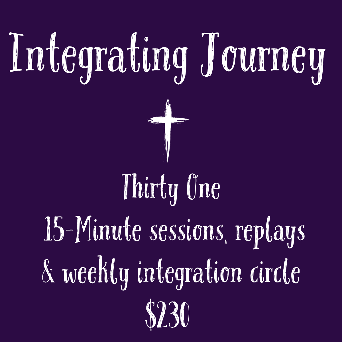 Lenten Somatic IFS - The Integration Journey