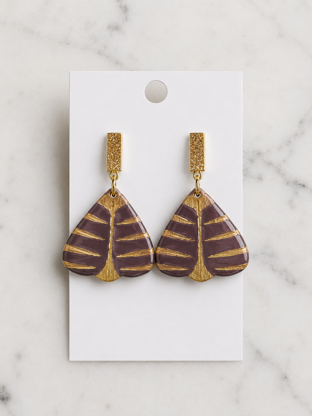 The Millie (plum/gold)