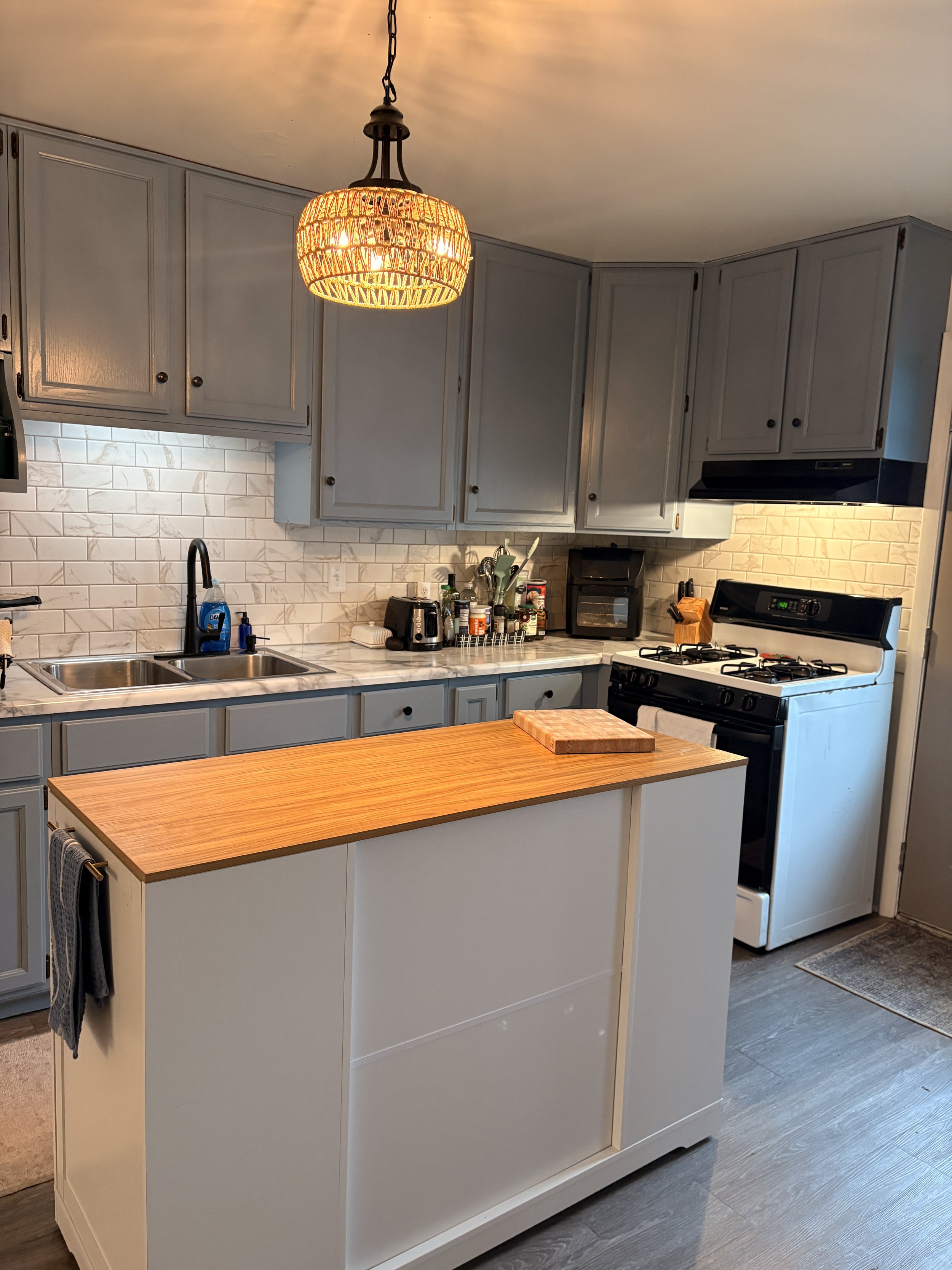  updated kitchen for co-living home 