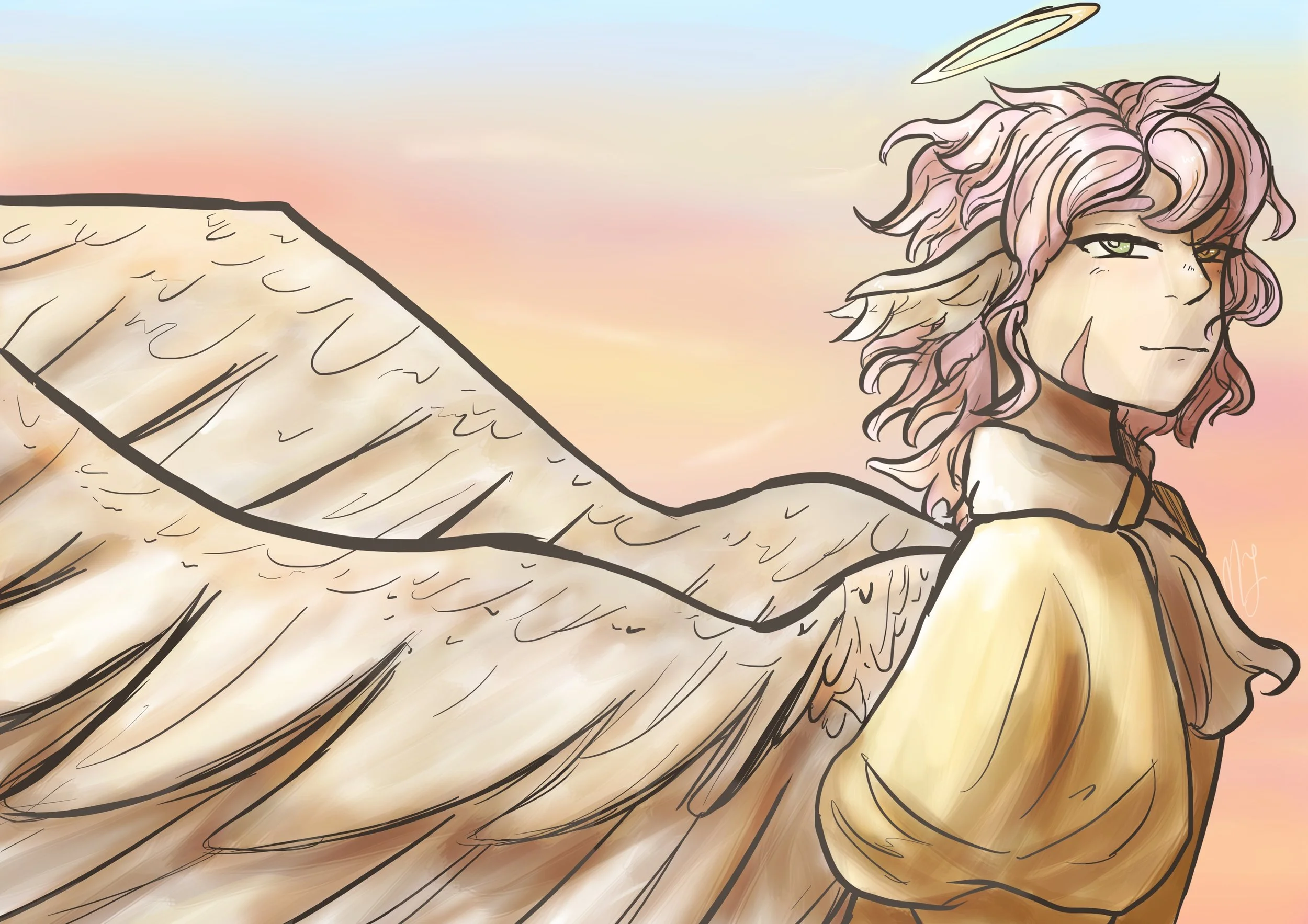 Drawing of Mika (an original character made by Cheetahs4life)