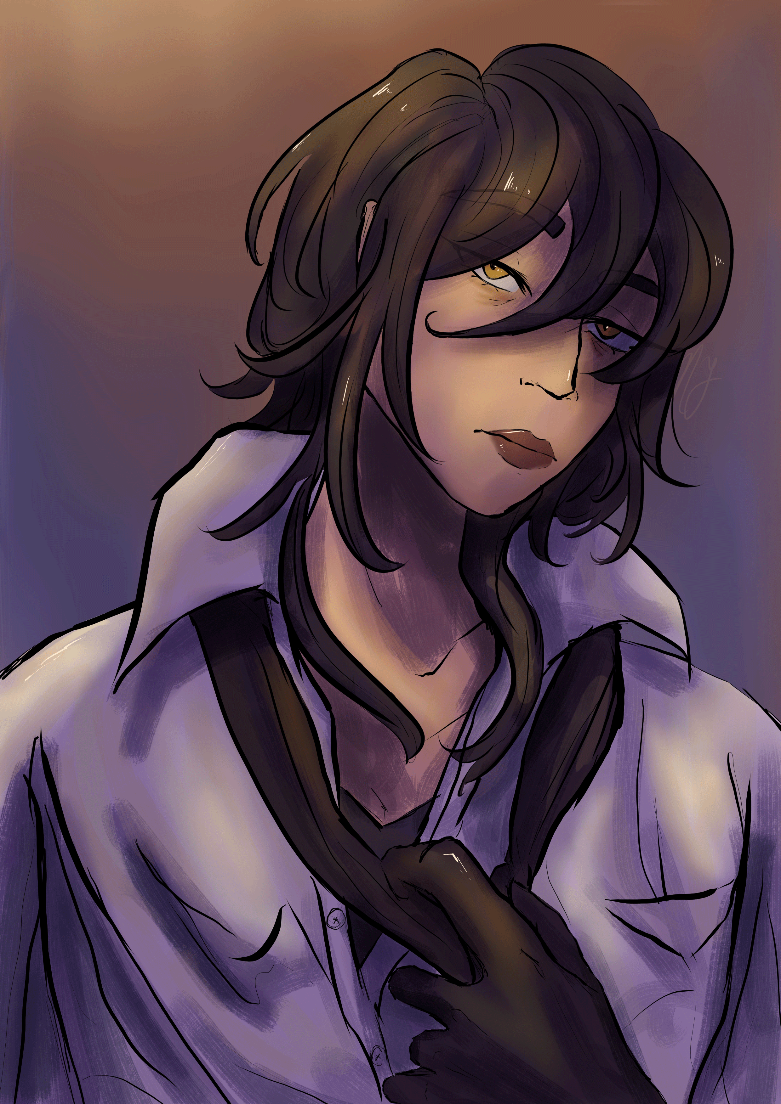 Drawing of Katya an Original Character of Sophias