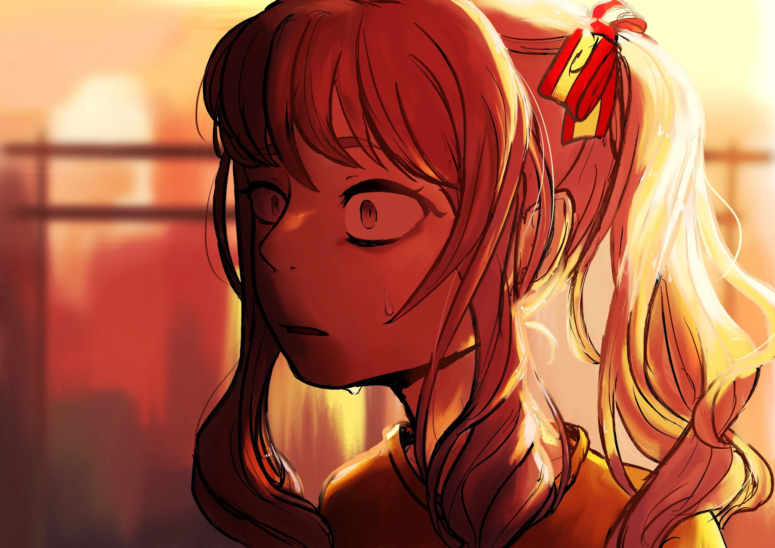 Drawing of Mizuki from Hatsune Miku: Colorful Stage